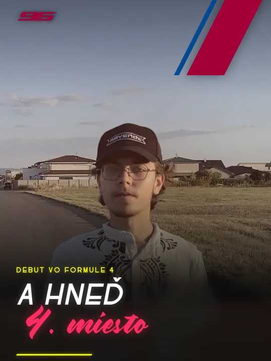 Reel: Debut vo Formule 4 a hneď 4. miesto